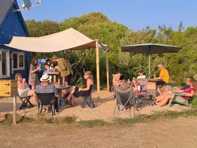 Clients de l'établissement Camping le Kergorz