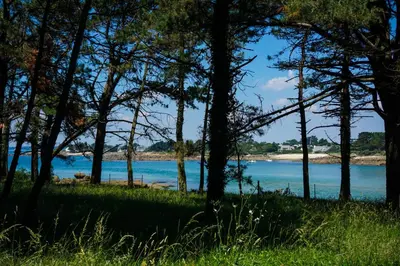 Paysage naturel près de la maison de vacances