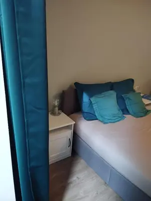 Un ou plusieurs lits dans un hébergement de l'établissement Studio sur cour, Centre-ville