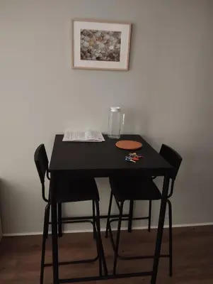 Plan de l'établissement Studio sur cour, Centre-ville