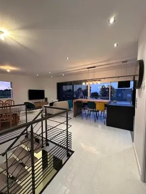 Télévision ou salle de divertissement dans l'établissement Maison FlaCeLo