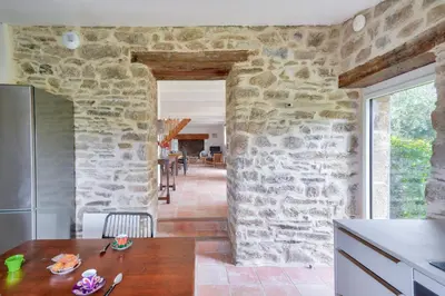 Plan de l'établissement Jolie maison à la campagne pour 4