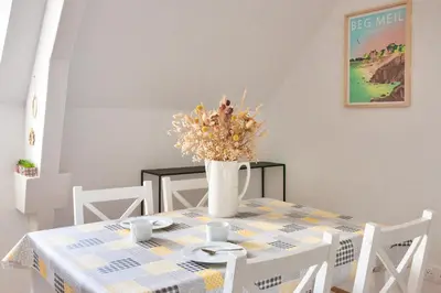Plan de l'établissement À 230m de la plage - Bel appartement pour 4