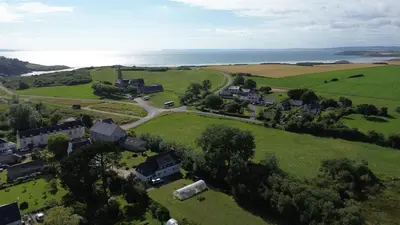 Paysage naturel près de la maison de vacances