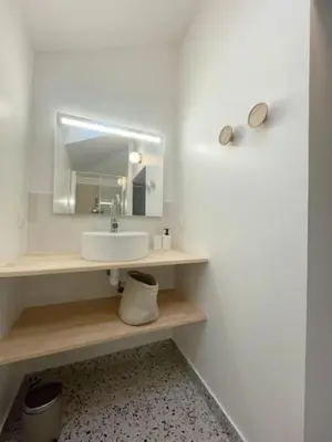 Salle de bains dans l'établissement Appartement cosy