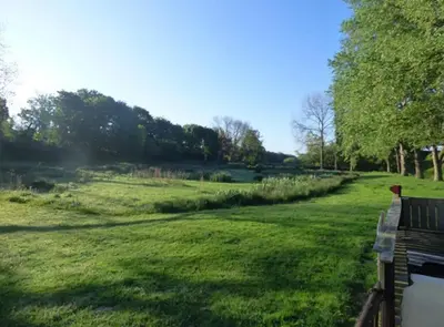 Jardin de l'établissement Gîte Sieck Moulin de Kerellec