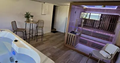 Plan de l'établissement Maison vue mer Crozon - Jacuzzi - Sauna
