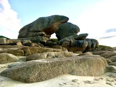 Paysage naturel près de la maison de vacances