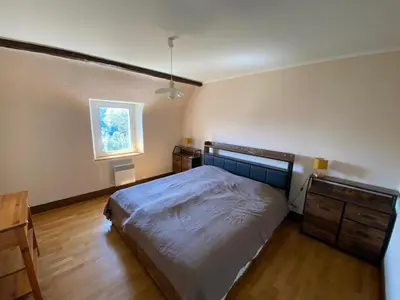 Un ou plusieurs lits dans un hébergement de l'établissement Danydan- Brignogan-Plages - Maison de charme Bretonne en Granit sur la côte des légendes