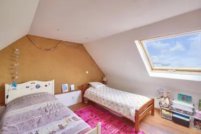 Un ou plusieurs lits dans un hébergement de l'établissement 1km de la plage, maison de charme pour 6