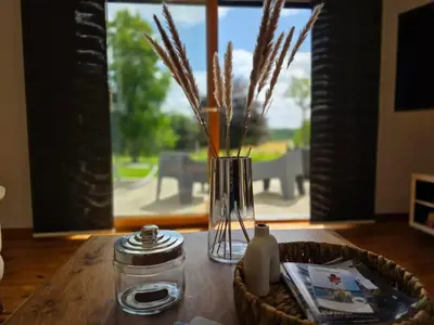 Plan de l'établissement Maison familiale chaleureuse à Saint-Évarzec avec terrasse