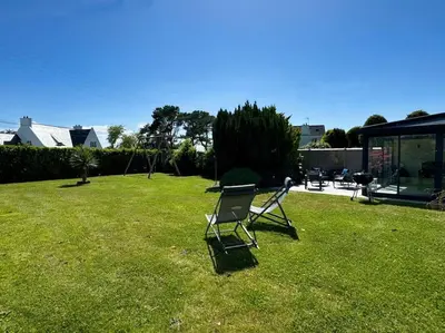 Jardin de l'établissement Ty Cléo - Maison Familiale proche bourg et plage