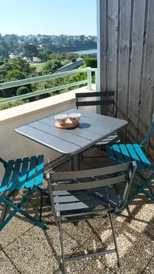 Balcon ou terrasse dans l'établissement Kelenn29