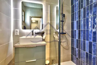 Salle de bains dans l'établissement LocaLise - M20B - Ocean Lodge - Maison avec jardin clos - terrasse - plage à 400m - wifi inclus - draps inclus - animaux bienvenus