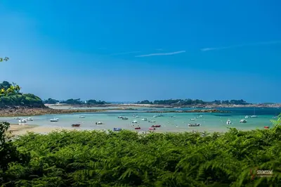 Paysage naturel près de la maison de vacances