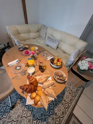 Nourriture dans le B&B/chambre d'hôtes ou à proximité