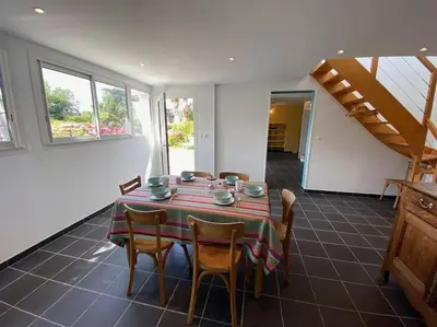 Plan de l'établissement Maison avec vue mer et accès plage à Plougasnou
