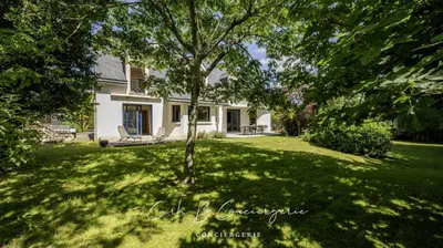 Jardin de l'établissement LA ROSE DES VENTS - CONCARNEAU - 8 personnes