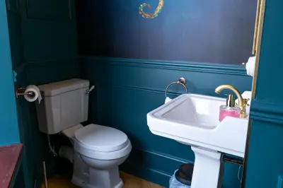 Salle de bains dans l'établissement Le Rêve Gatsby