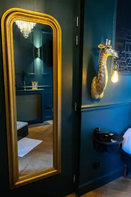 Un ou plusieurs lits dans un hébergement de l'établissement Le Rêve Gatsby