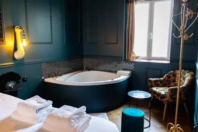 Salle de bains dans l'établissement Le Rêve Gatsby