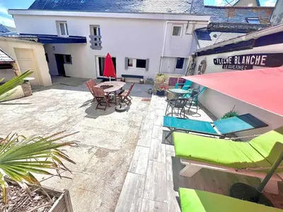 Bâtiment de la maison de vacances