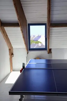 Tennis de table au sein de l'établissement Maison de bord de mer à Plouguerneau ou à proximité