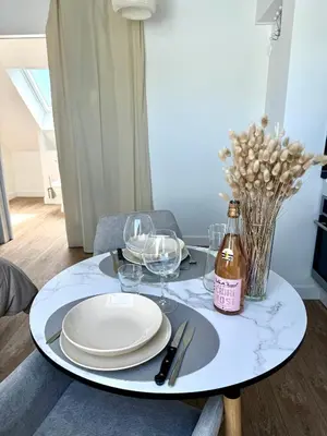 Boissons dans l'établissement Suite Fleurs des champs