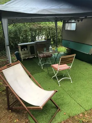 Jardin de l'établissement Jacobs Hideaway