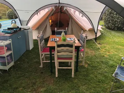 Plan de l'établissement Beaurepaire Bell Tent