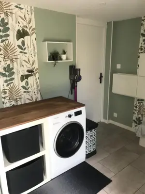 Plan de l'établissement Maison avec piscine 3 chambres