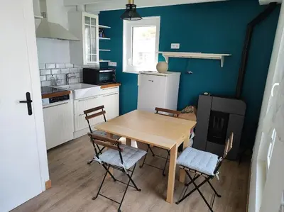 Cuisine ou kitchenette dans l'établissement Mon petit crouton