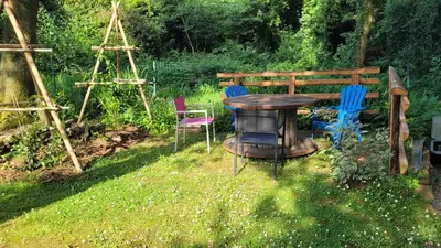 Jardin de l'établissement Une pause à la campagne Classé 2 étoiles