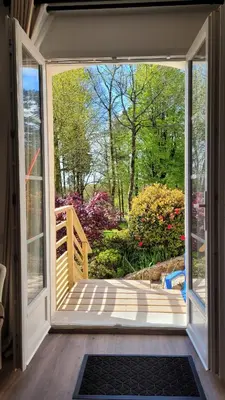 Jardin de l'établissement Une pause à la campagne Classé 2 étoiles