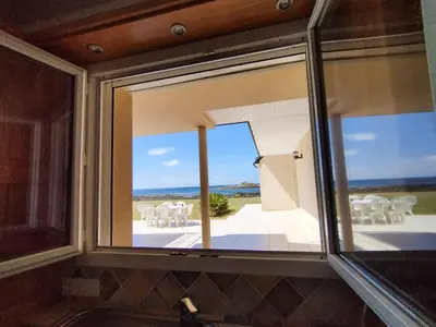 Balcon ou terrasse dans l'établissement TY BEG - Maison confortable splendide vue mer