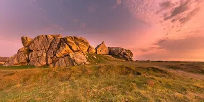 Paysage naturel près de la maison de vacances
