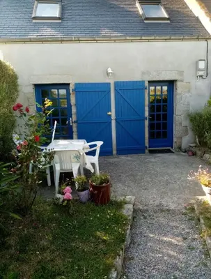 Jardin de l'établissement Gîte sur l'île de Batz Quartier Le Roch
