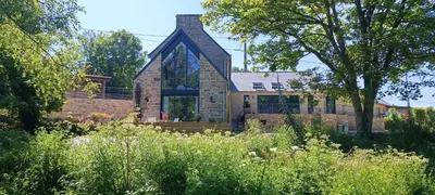 Jardin de l'établissement le petit moulin de Kerloroc