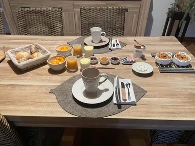 Nourriture dans le B&B/chambre d'hôtes ou à proximité