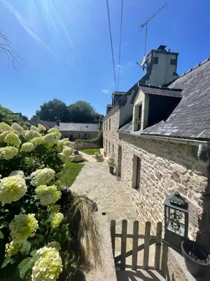 Jardin de l'établissement Écrin de la baie Chambre Raphaël