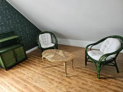Coin salon dans l'établissement Authentique maison Morlaisienne