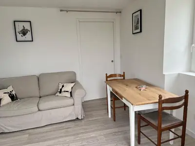 Coin salon dans l'établissement TY MEIN gîte