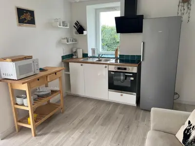 Cuisine ou kitchenette dans l'établissement TY MEIN gîte