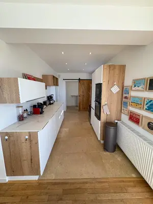 Cuisine ou kitchenette dans l'établissement TY SUNSET - Vue Mer à 180 degrés & accès Plage direct