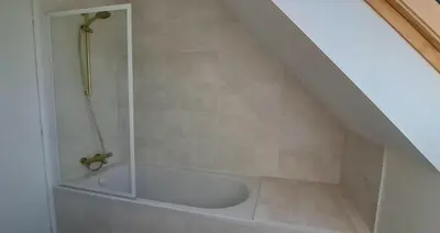 Salle de bains dans l'établissement MoLiMa 500m de la mer