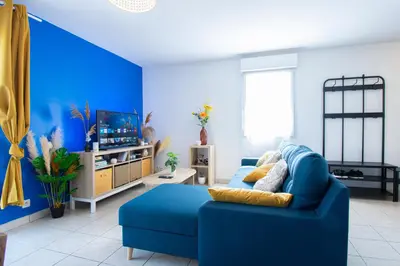 Cuisine ou kitchenette dans l'établissement L'Ecume dorée I Centre Ville & terrasse