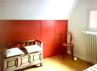 Un ou plusieurs lits dans un hébergement de l'établissement Maison Yaudet à 50 M DE LA PLAGE