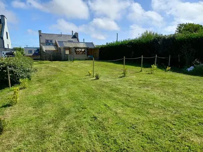Jardin de l'établissement Gîte & studio de l'Holothurie
