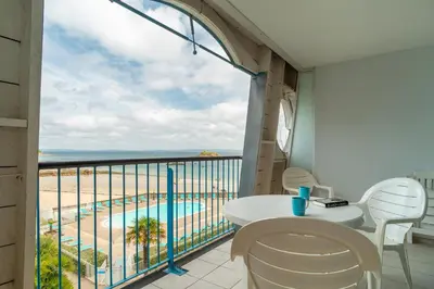 Balcon ou terrasse dans l'établissement Le Tamm Bara - Appt avec piscine partagée