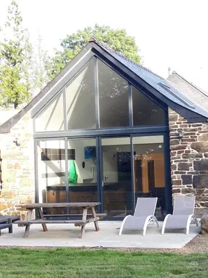 Bâtiment de la maison de vacances